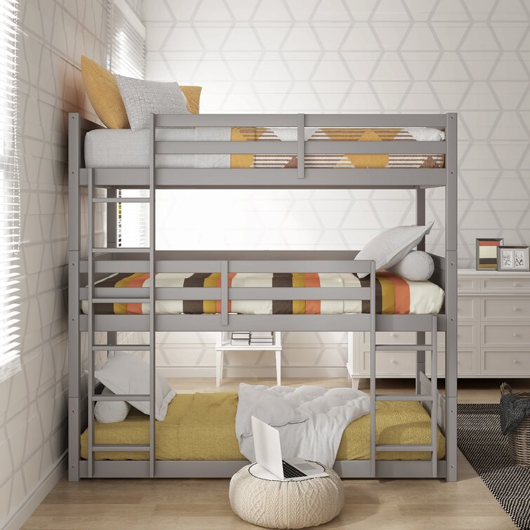 Three quarter outlet bunk bed